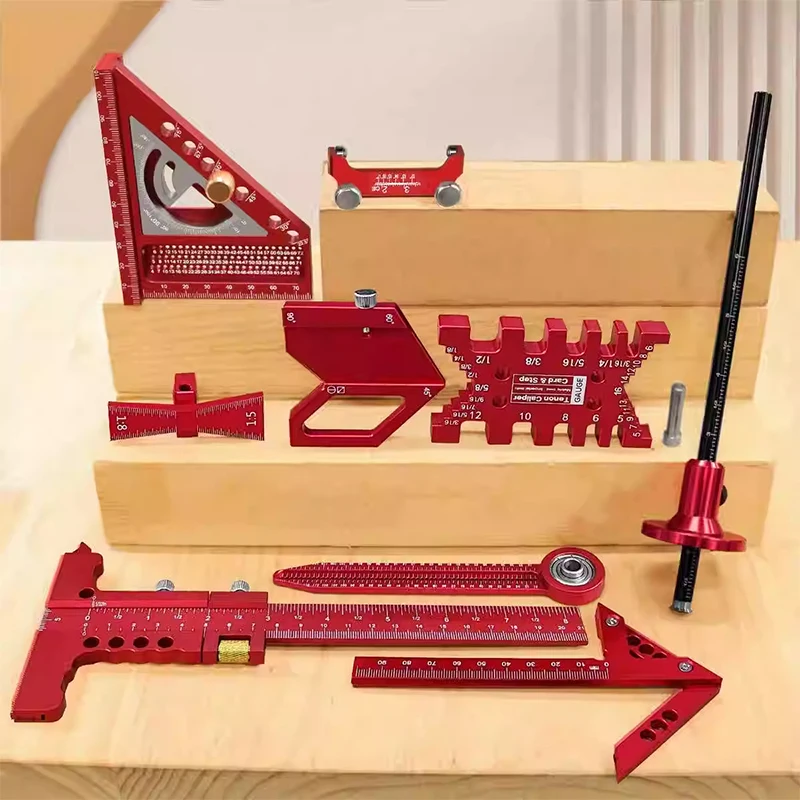 Woodworking Project Plans - Kit di strumenti di misurazione per