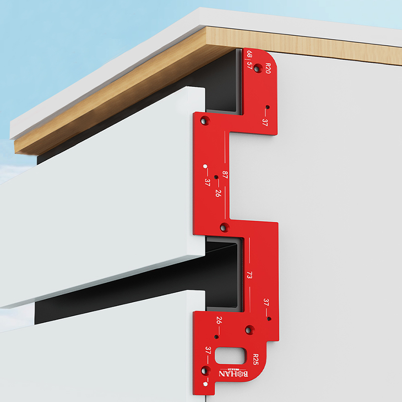 Woodworking Project Plans - Modello di scanalatura con maniglia incorporata