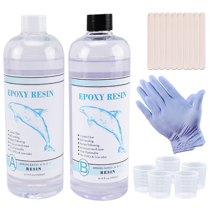 Woodworking Epoxy - Resina epossidica trasparente 1:1 Resina artistica