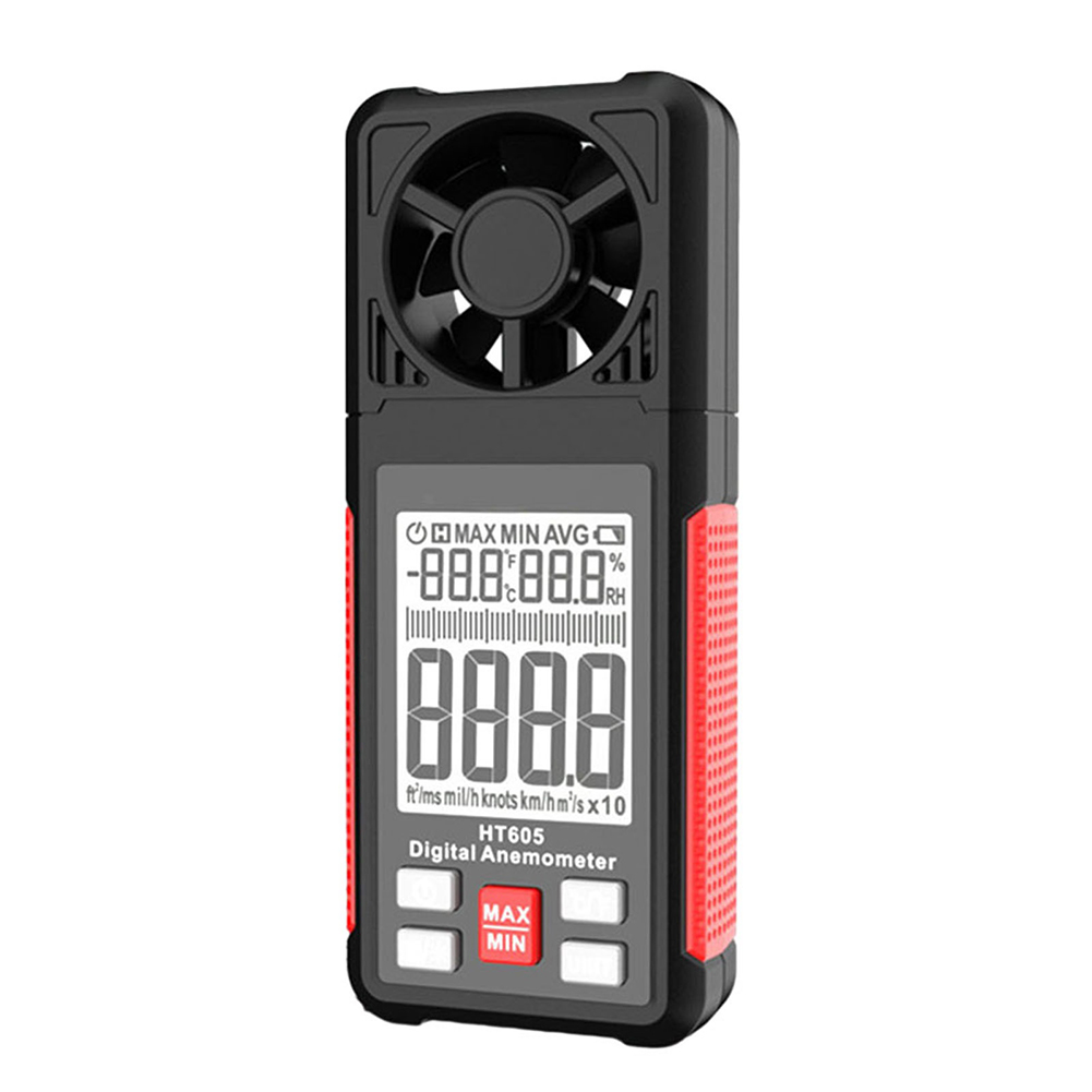 Woodworking Definition - Termometro retroilluminato ad alta definizione Anemometro