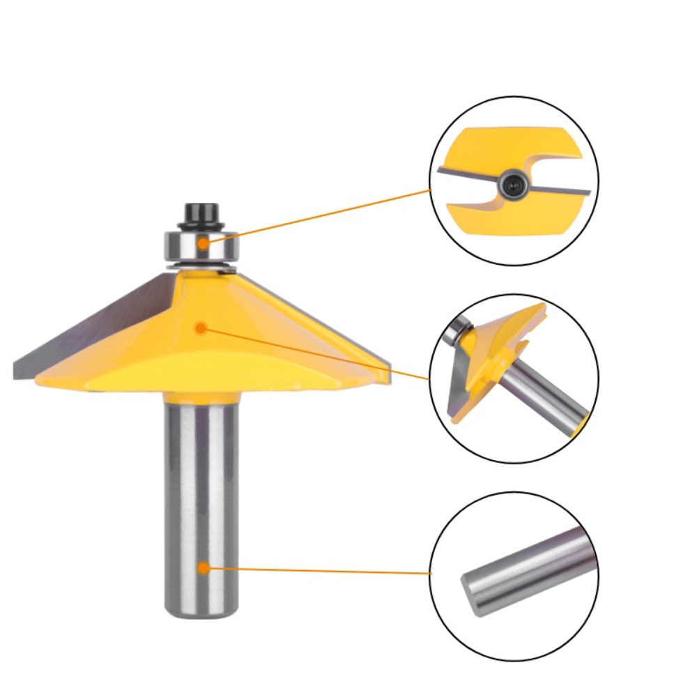 60 °   Fresa per legno con tag - Woodworking Joint recensione e prezzo