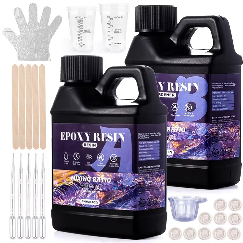 Kit in resina epossidica 1:1 E - Woodworking Epoxy recensione e prezzo