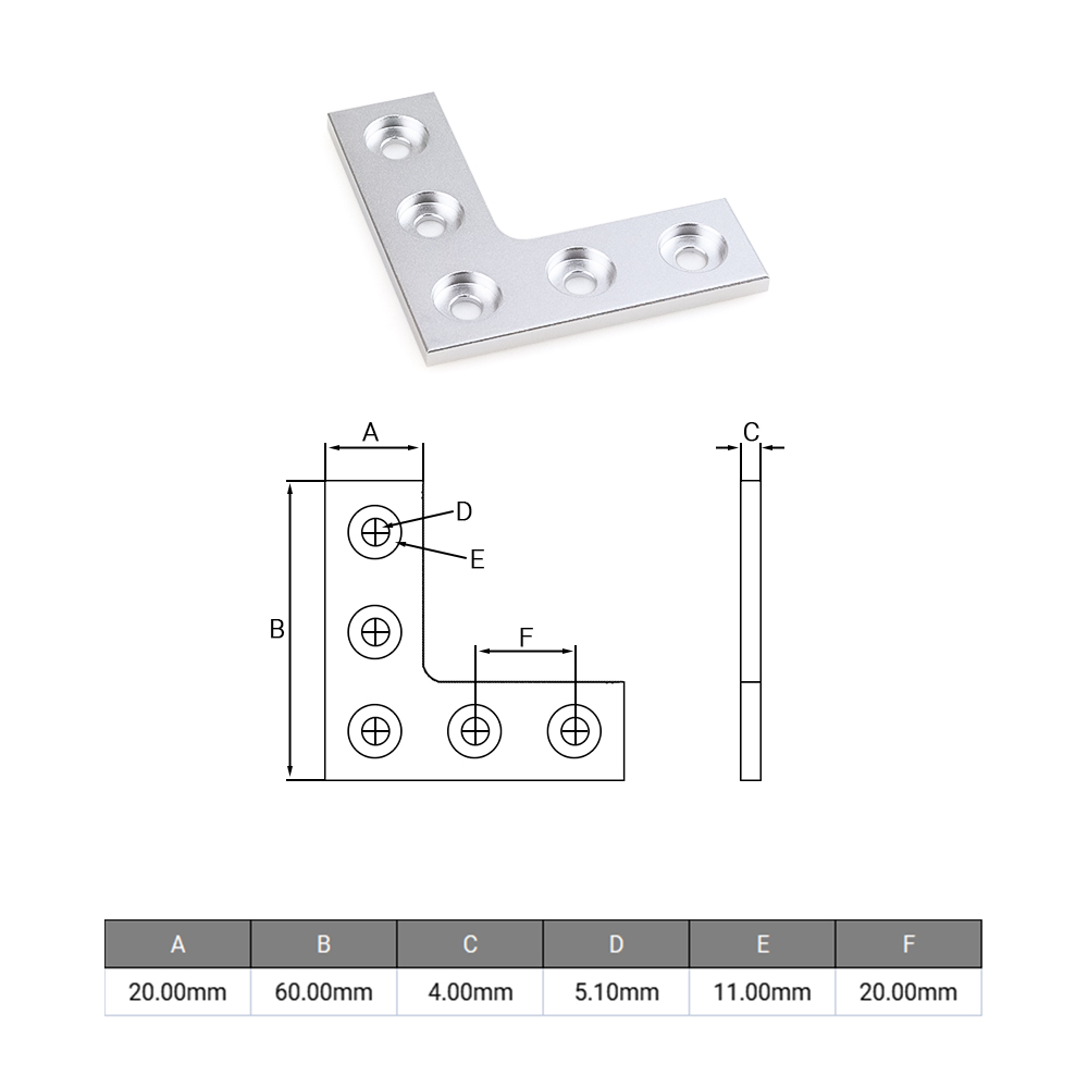 2 Pezzi/Lotto Connettore Angol - Woodworking Joint recensione e prezzo