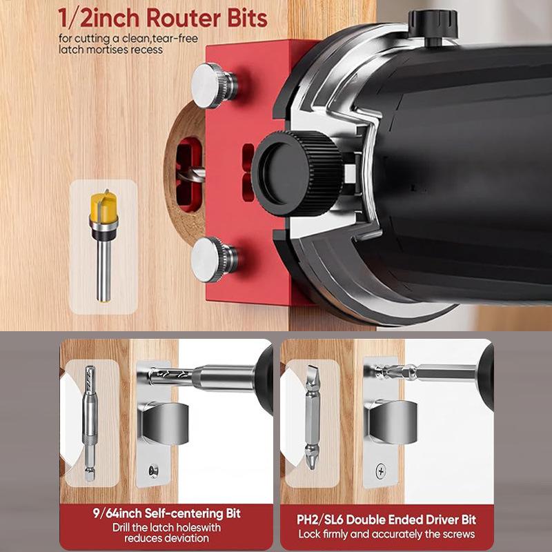 Kit di sagome per serrature a  - Woodworking Project Plans recensione e prezzo