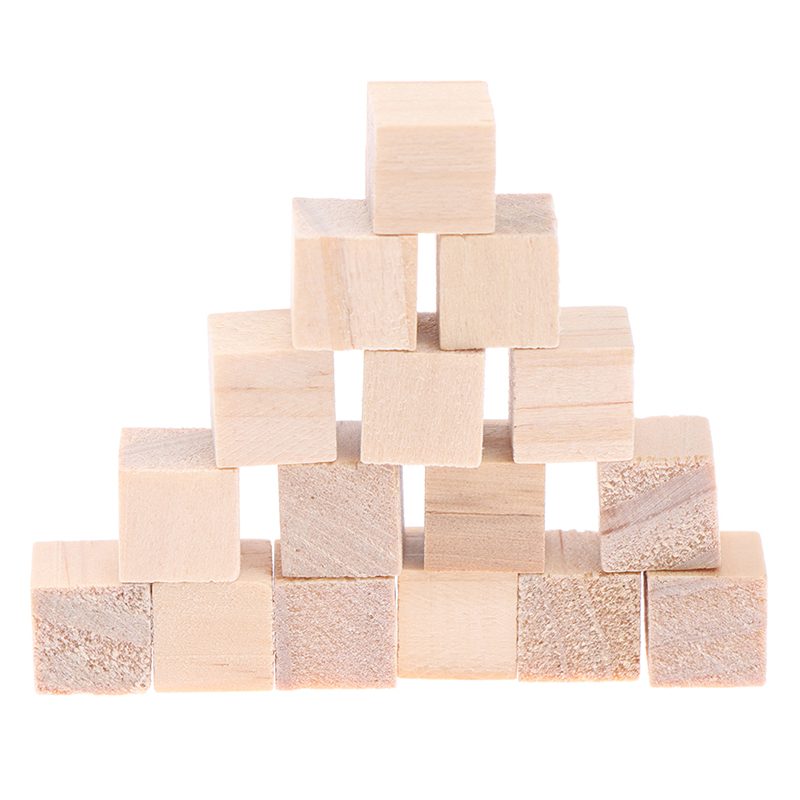 100 Pezzi Mini Cubi di Legno N - Woodworking Crafts recensione e prezzo