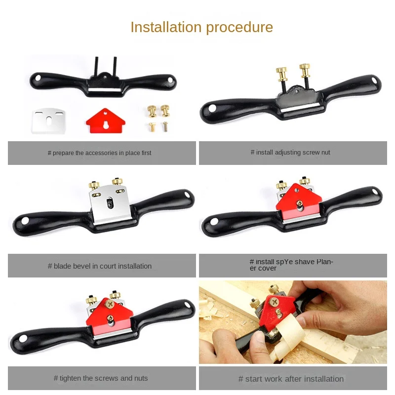 Pialla manuale regolabile con  - Drawknife Blade recensione e prezzo